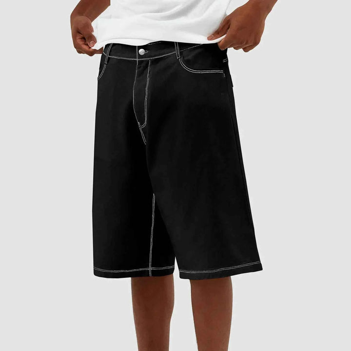 Men's Baggy Denim Jeans Black