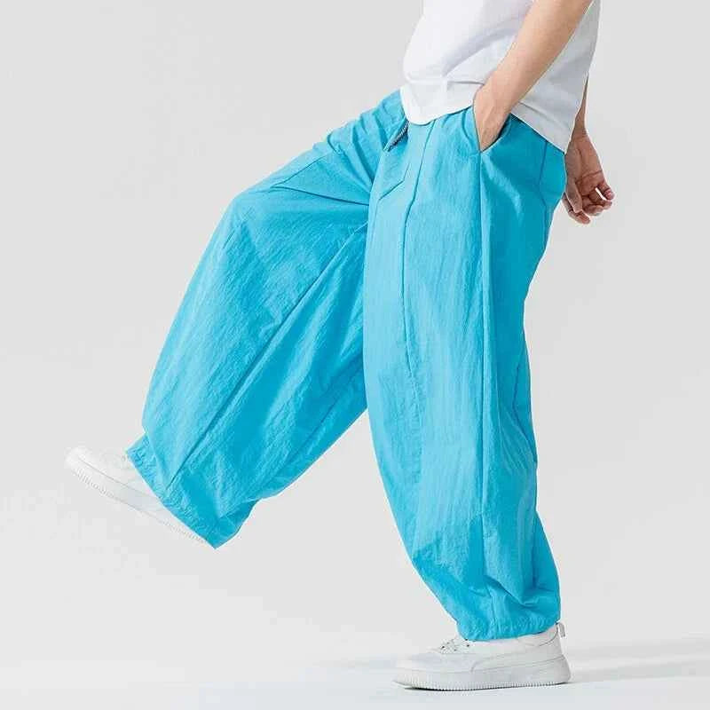 Men's Nimbus Parachute Pants - Stylish and Comfortable Baby blue