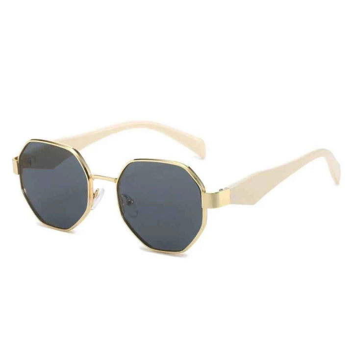 Geometric Patterned Shades Gold