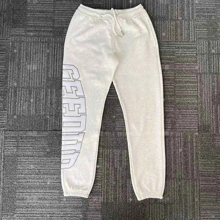 Men and Women Oversized Hip-Hop Y2K Harajuku Pants White
