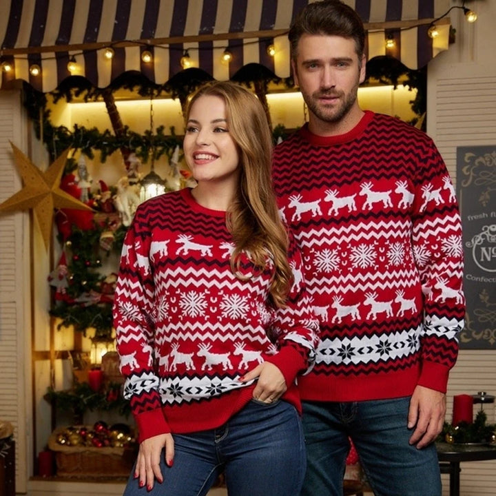 Christmas Cozy Family Matching Christmas Sweaters for All Ages Red 2