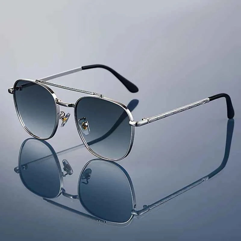 Stylish Aviator Sunglasses for Ultimate UV Protection Storm Grey