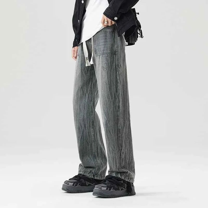 Men's Vintage Jeans - Classic Style Denim