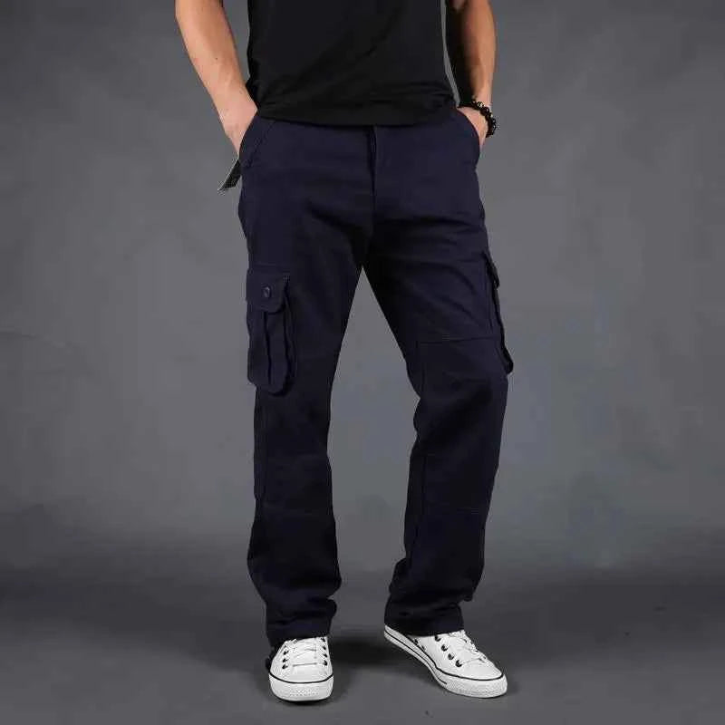 Men's Cargo Trail Pants Navy Blue