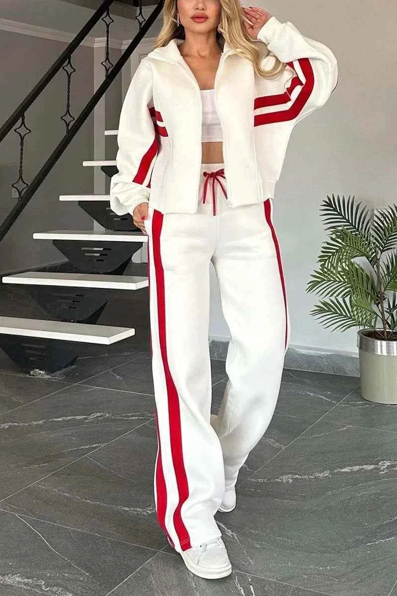 Women's Stylish Co-ord Set White