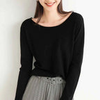 Women's Cozy Knit Sweater Black