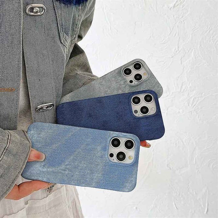Retro Denim Phone Cover