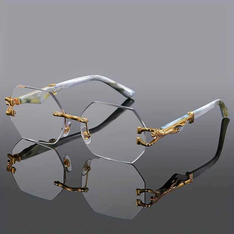 Stylish Leopard Print Frame Sunglasses