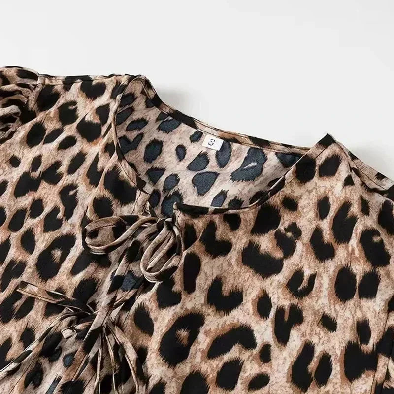 Maddy | Women's Leopard Print or Solid Crop Top