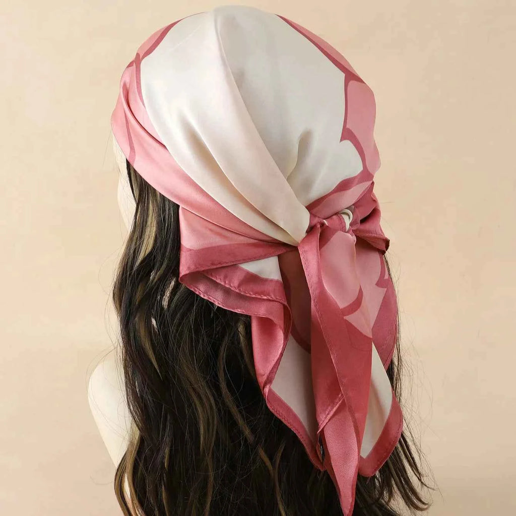 Luxurious Veloura Silk Head Scarf