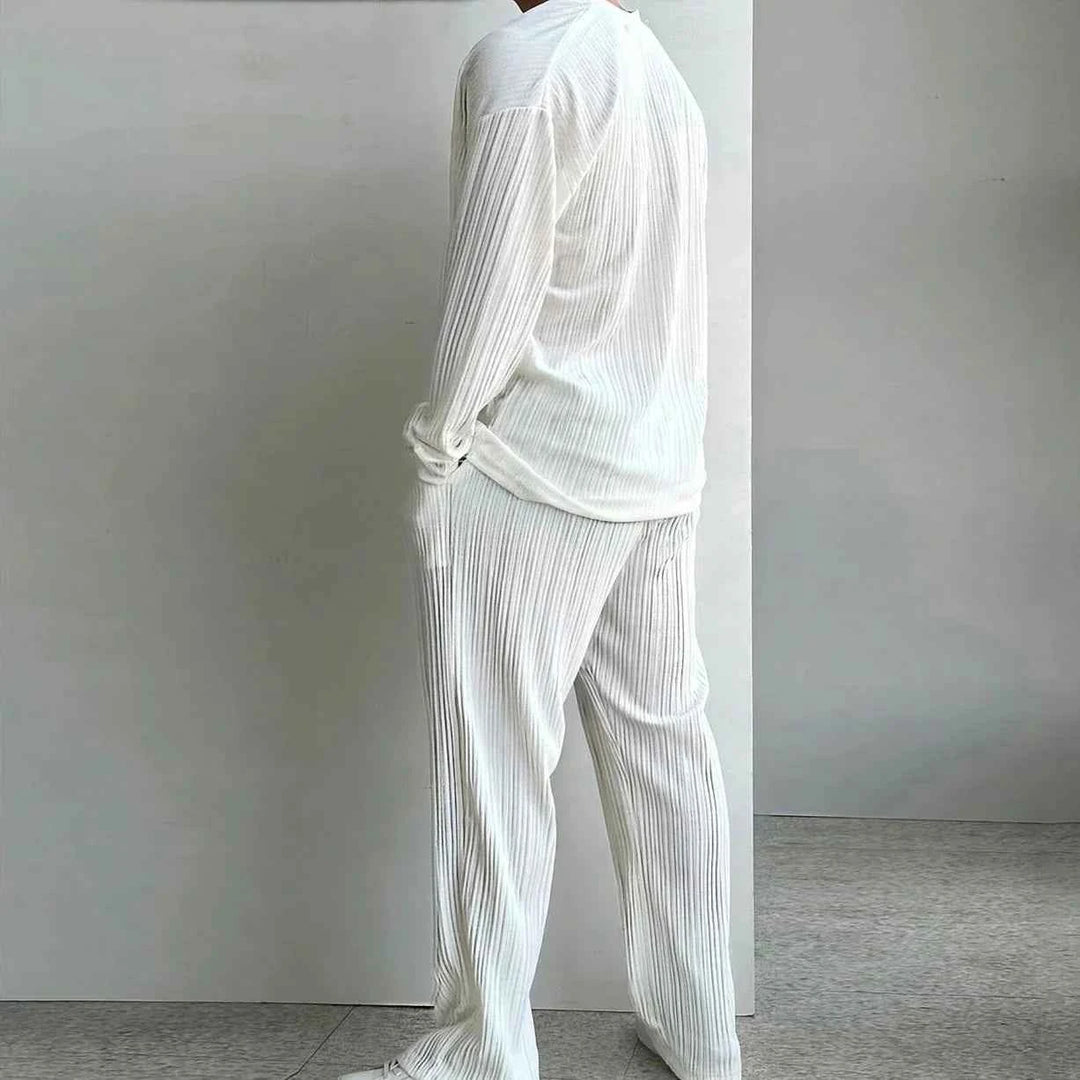 Men's Relaxed Linen Set – Breathable Two‑Piece Outfit for Comfort