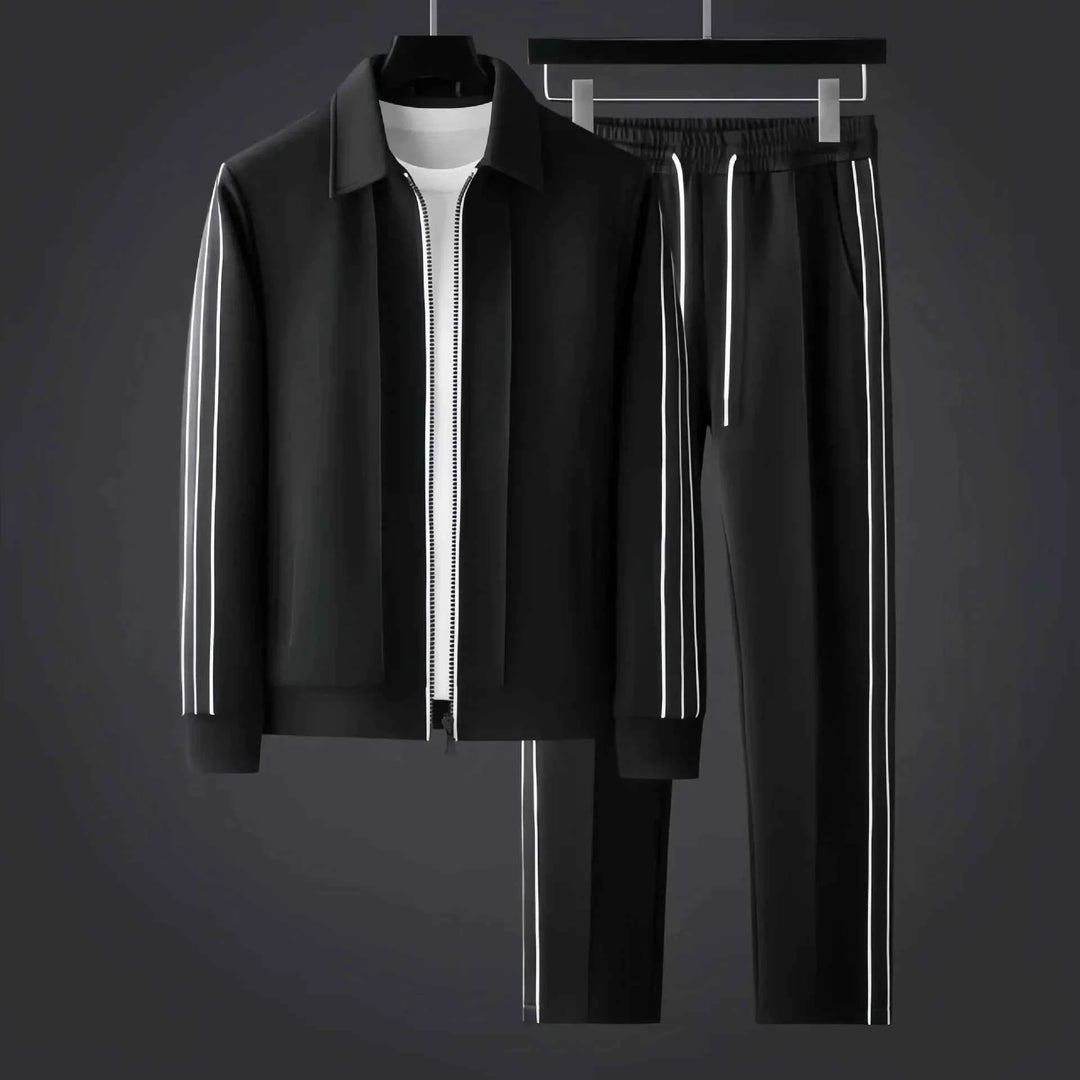 Stylish Tracksuit Set for Ultimate Comfort Black Set