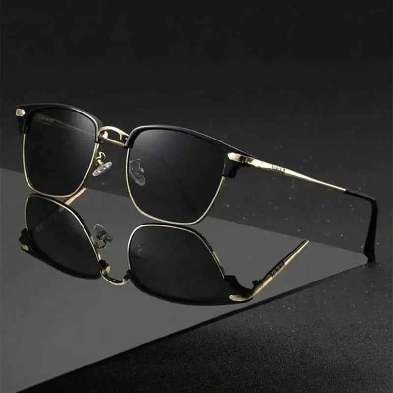 Classic Clubmaster Sunglasses for Stylish Protection Black