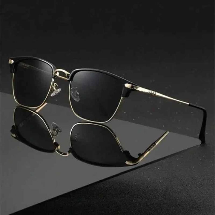 Classic Clubmaster Sunglasses for Stylish Protection Black
