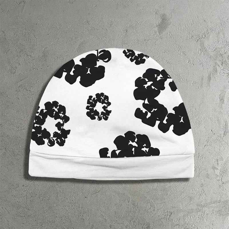 Harper | Unisex Double Layer Pullover Hat – Streetwear Beanie Cap WHITE