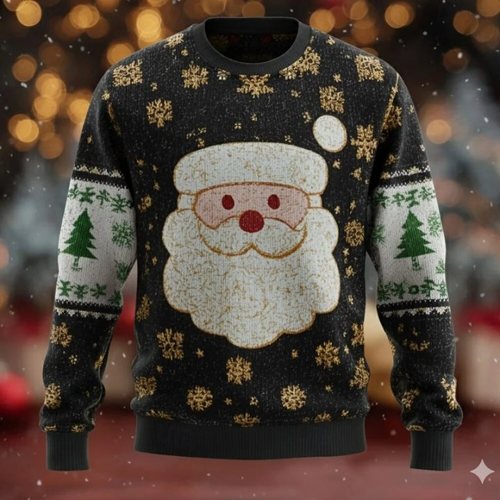 Cozy Knitted Ugly Christmas Sweater for Men - Crew Neck MYWYS0003I