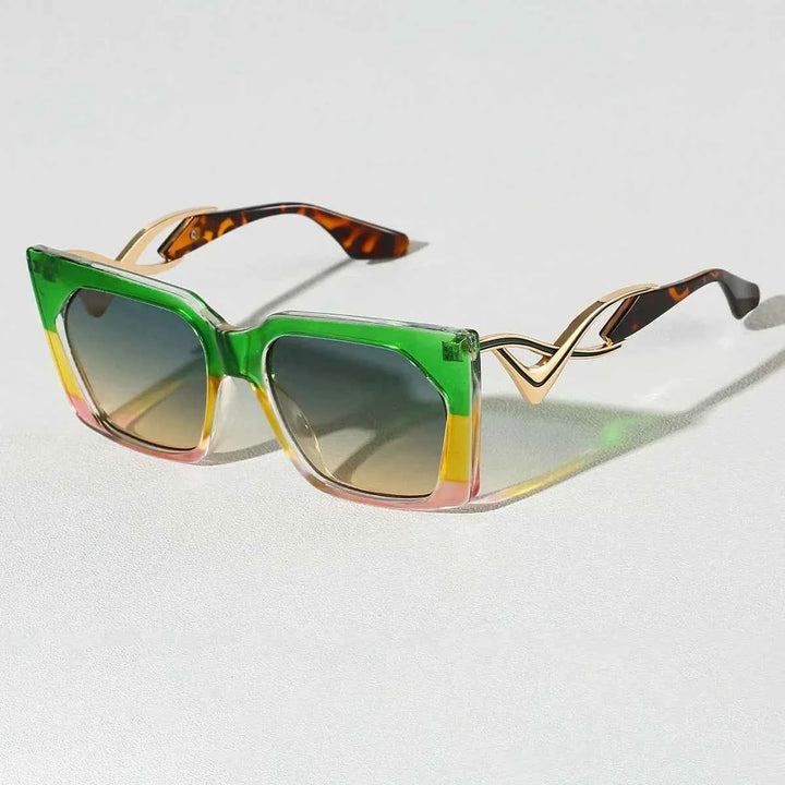 Stylish Cat Eye Sunglasses for a Chic Look Green