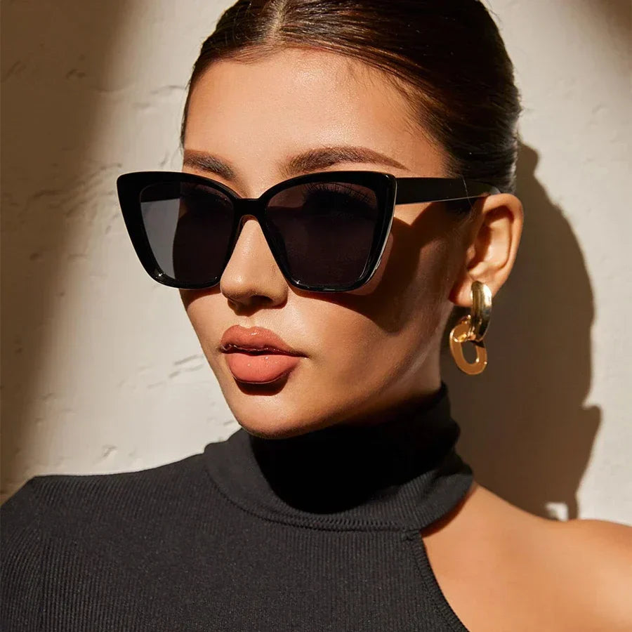 Marcia | Women's Retro Cat-Eye Sunglasses with UV Protection