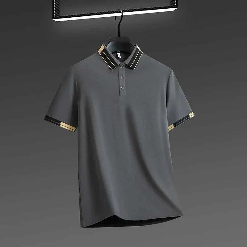 Men's Elite Polo Shirt Gray