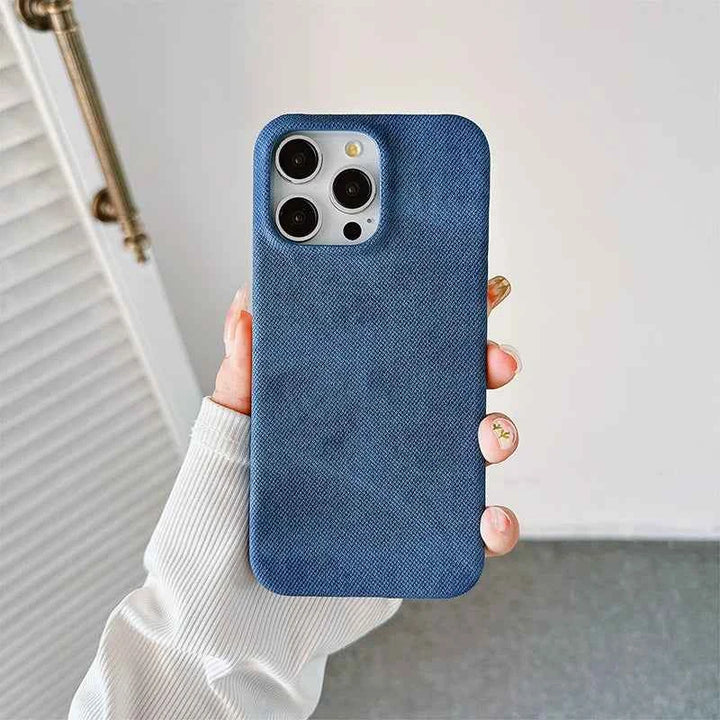 Retro Denim Phone Cover Vintage blue