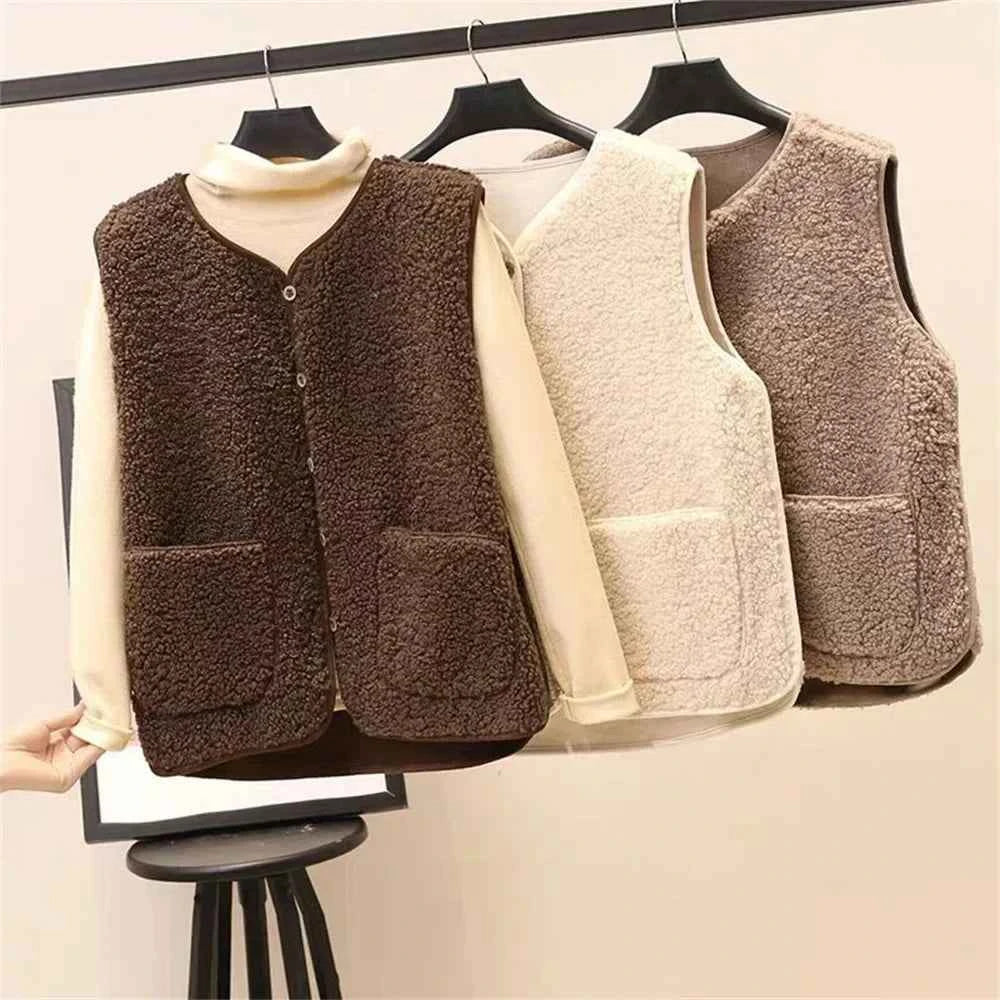 Women's Cozy Wool Vest