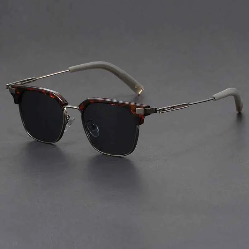 Stylish Browline Sunglasses for Trendy Looks Leopard