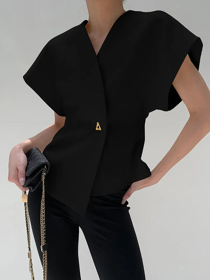 Sophisticated Blazer Top for Women with Tailored Fit