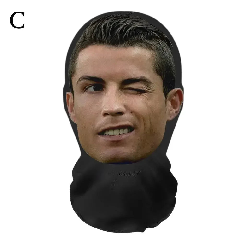 Halloween's 3D Realistic Face Masks for Cosplay and Street Style NoA11