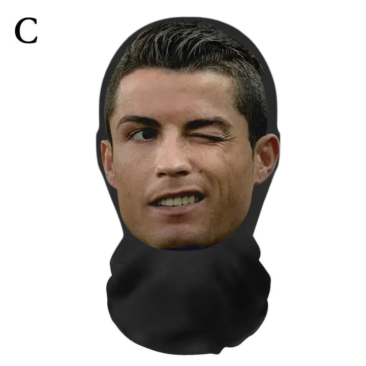 Halloween's 3D Realistic Face Masks for Cosplay and Street Style NoA11