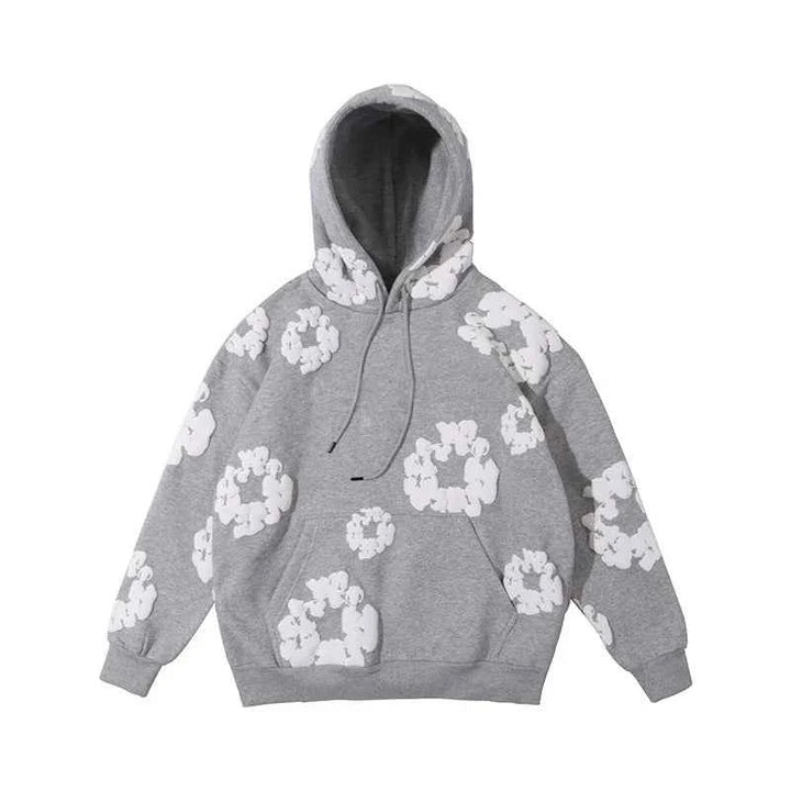 Ethan | Men’s Streetwear Hoodie – Casual Pullover Sweatshirt Grey