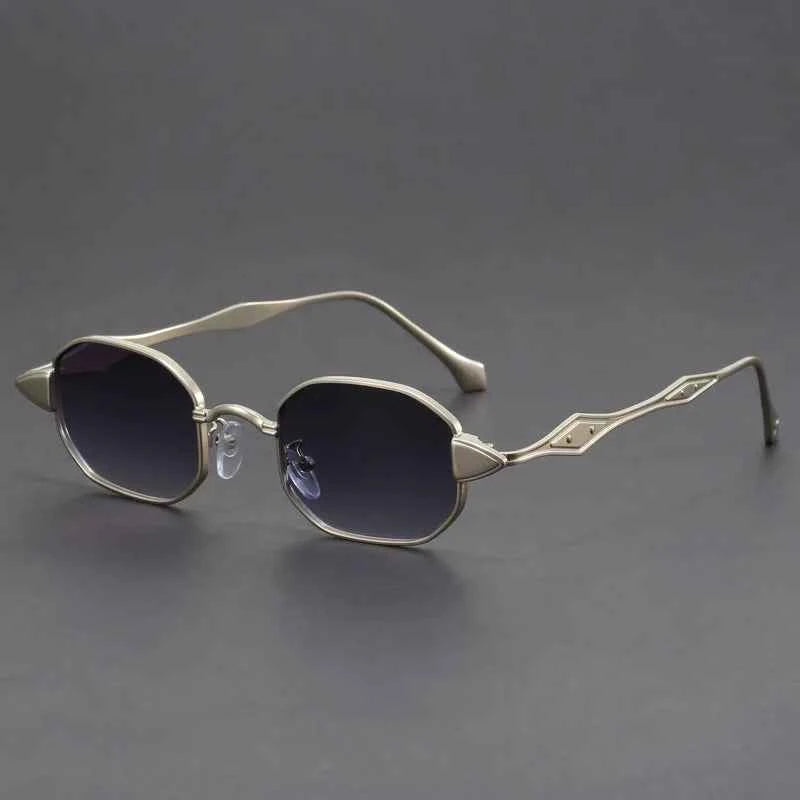 Stylish Titan Edge Sunglasses for Ultimate UV Protection Titanium Silver