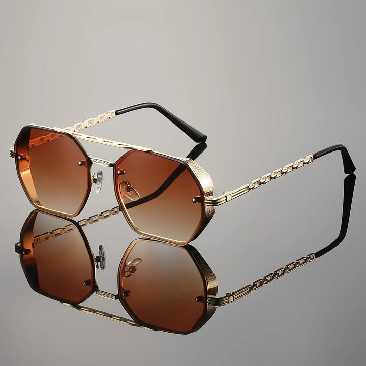 Unisex Midnight Noir Shades Brown