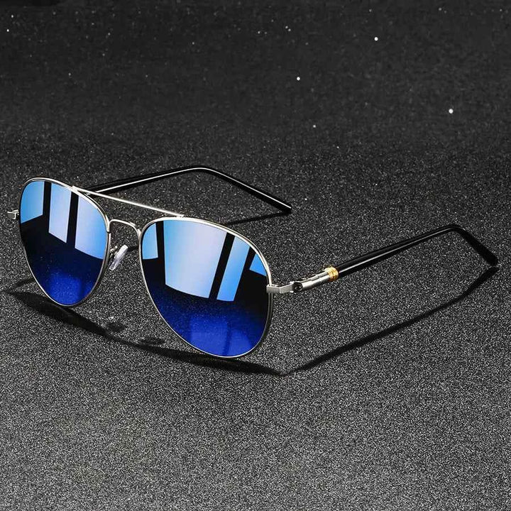 Classic Aviator Sunglasses for Stylish Protection Blue