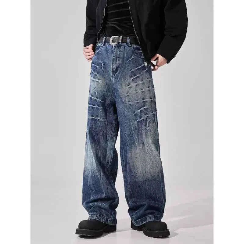 Men's Grunge Denim Jeans