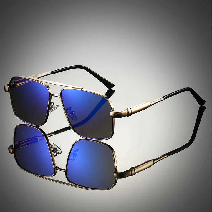 Classic Aviator Sunglasses - Timeless Style Royal Blue