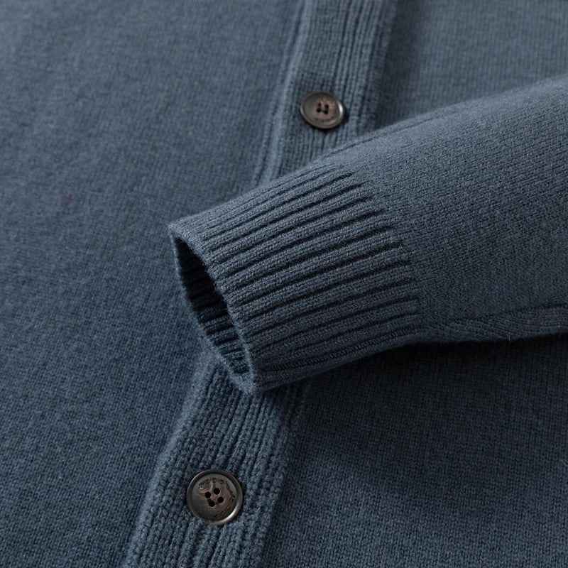 Men's Wool Cardigan - Cozy and Stylish Knitwear