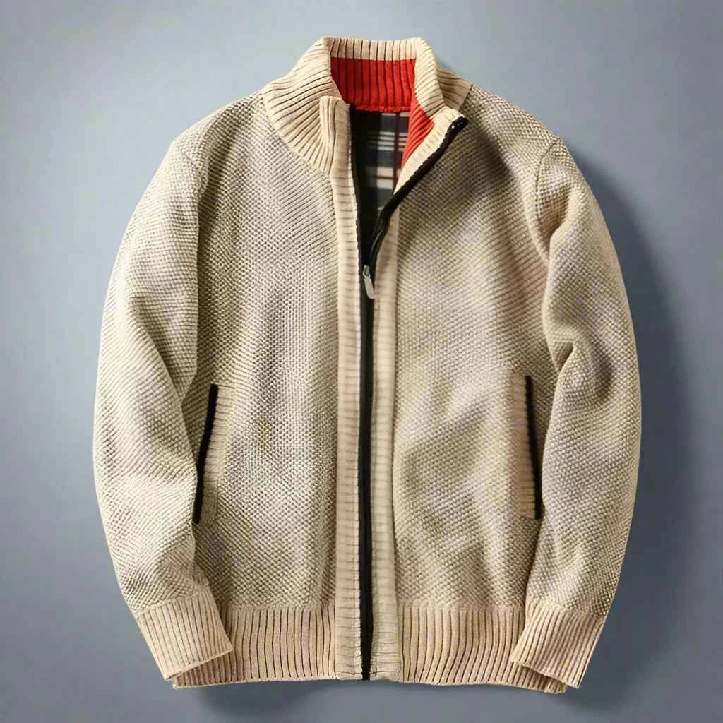 Men's Norfolk Zip Sweater