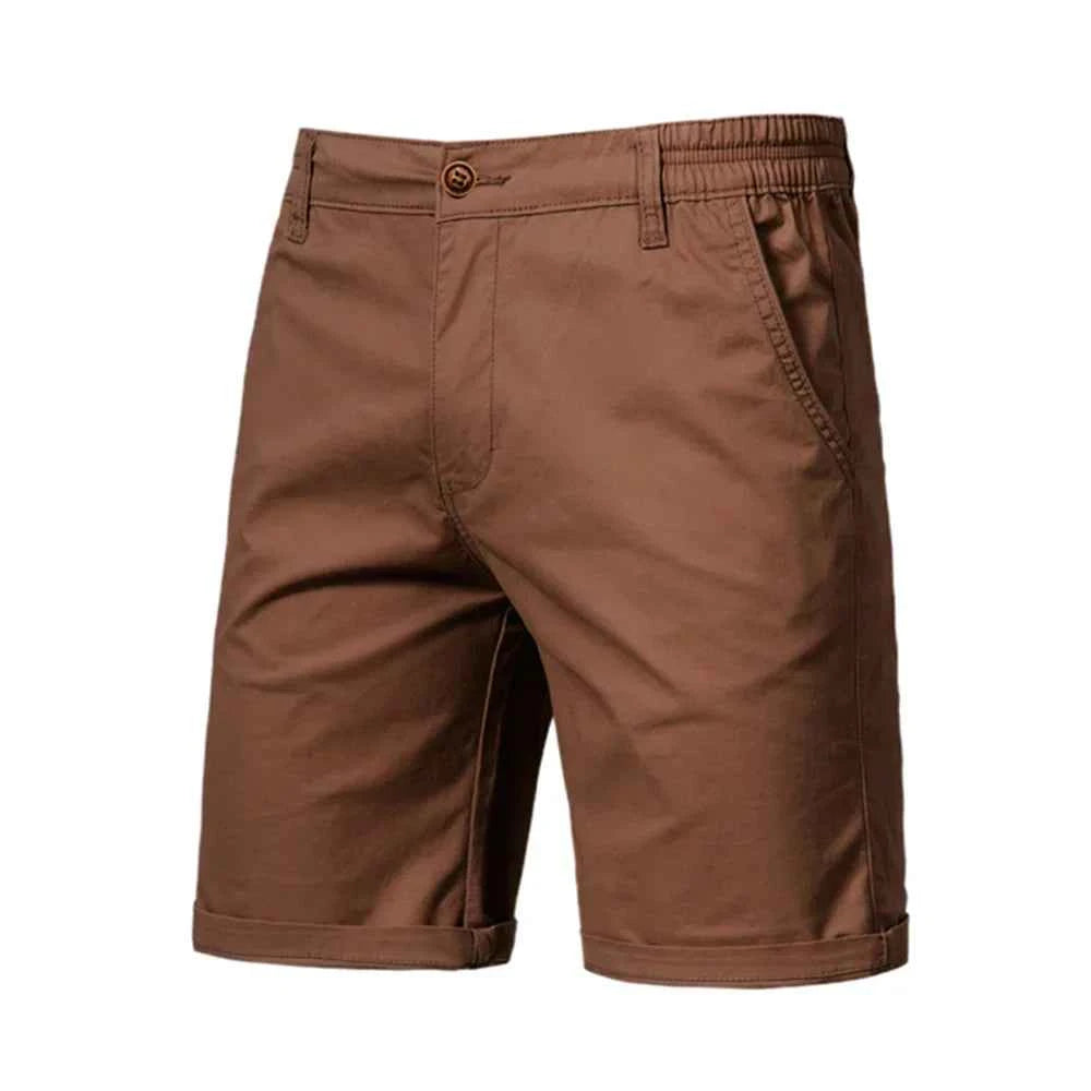 Wyatt | Smart Casual Shorts for Effortless Summer Style Brown