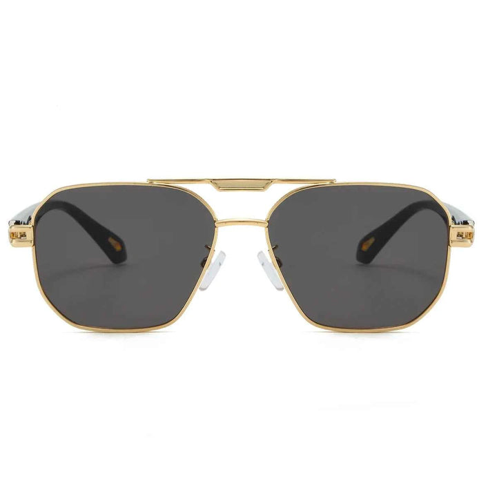 Stylish Signature Aviator Sunglasses