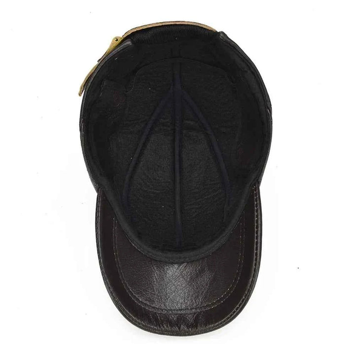 Velante Premium Leather Cap - Stylish & Durable Headwear