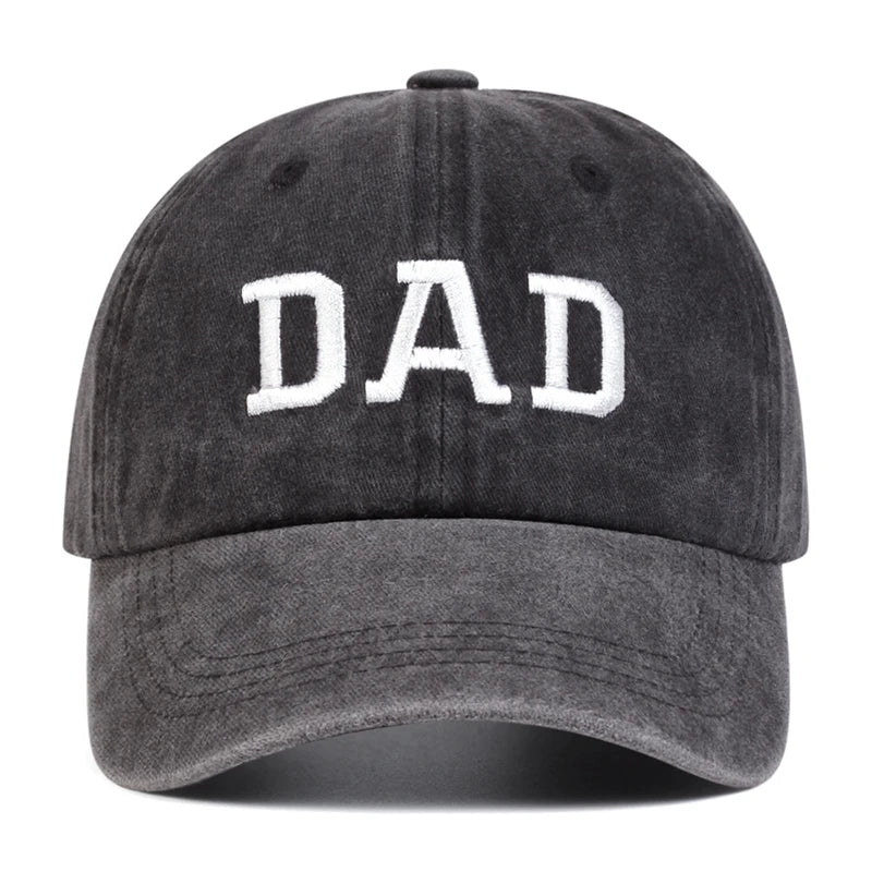 Relaxed Fit Embroidered Baseball Cap with Washed Effect