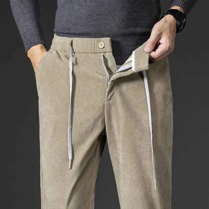 Men's Classic Corduroy Pants Khaki