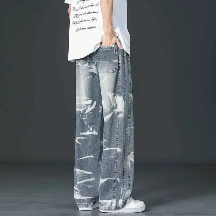 Men's Zebra Fade Denim Jeans
