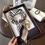Women's Pure Silk Scarf - Elegant and Luxurious Accessory