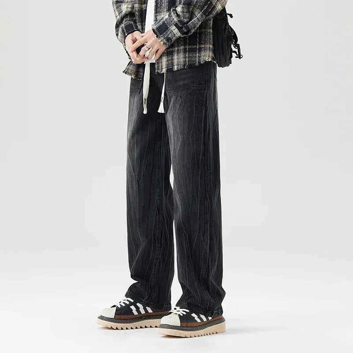 Men's Vintage Jeans - Classic Style Denim