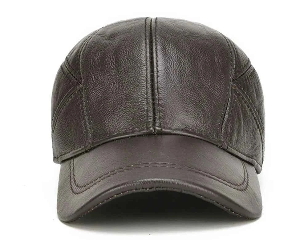 Velante Premium Leather Cap - Stylish & Durable Headwear