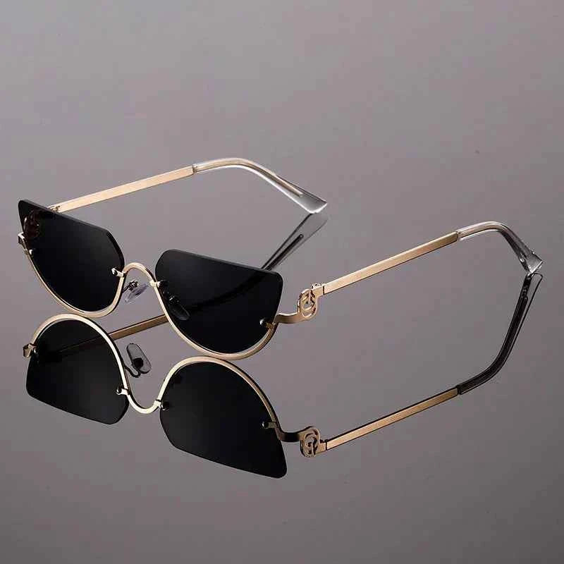 Cat Eye Sunglasses for Women Midnight