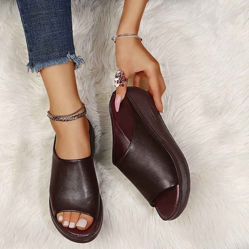 Women's Casual Stylish Sandals Brown