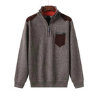 Men's Quarter Zip Pullover - Stylish & Comfortable