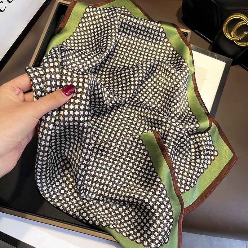 Women's Silk Dot Scarf - Lucca Style
